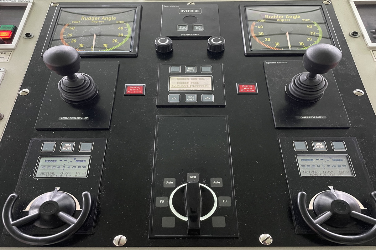 Rudder and Control Panels