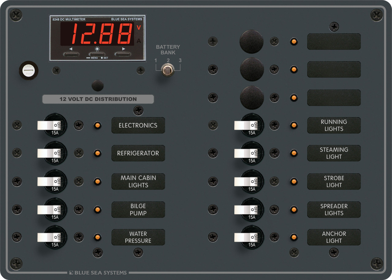 220V-24VDC Distribution Panels